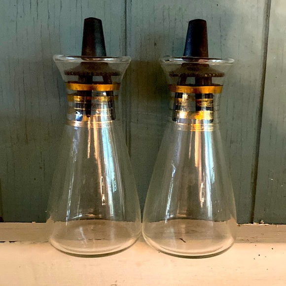 Glass salt and pepper - Picture 1 of 5